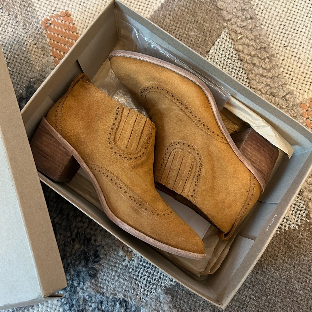 Brown Madewell Booties